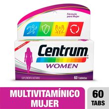 Centrum woman PFIZER suplemento dietario x60 tabletas