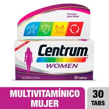Centrum woman PFIZER suplemento dietario x30 tabletas
