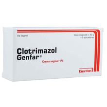 Clotrimazol GENFAR crema vaginal 1% x40 gr