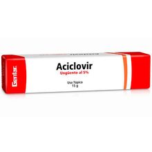 Aciclovir GENFAR ungüento tópico 5% x15 gr