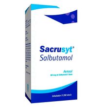 Sacrusynt BCN (salbutamol) inh 100mcg
