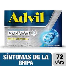 Advil gripa PFIZER caja x72 cápsulas