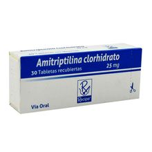 Amitriptilina RECIPE 25mg x30 tabletas
