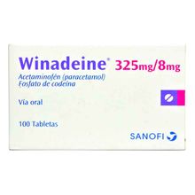 Winadeine SANOFI 325mg-8mg x100 tabletas