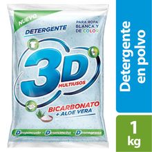Detergente 3D multiusos x1000 g