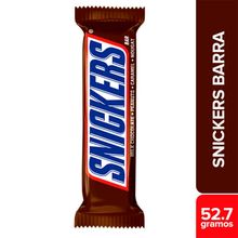 Chocolatina SNICKERS x52,7 g