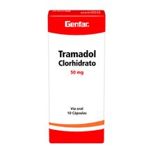 Tramadol GENFAR 50 mg x10 cápsula