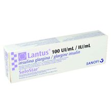 Lantus solostar SANOFI 100 units x3 ml