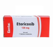 Etoricoxib GENFAR 120 mg x 7 tabletas