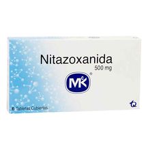 Nitazoxanida MK 500mg x6 tabletas