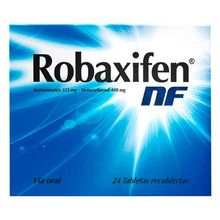Robaxifen PFIZER Nf 325 mg-400 mg x 24 tabletas