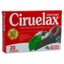 Ciruelax minitabs SCANDINAVIA 75 mg x20 tabletas