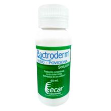 Bactroderm (yodopovidona) ECAR solución x60 ml