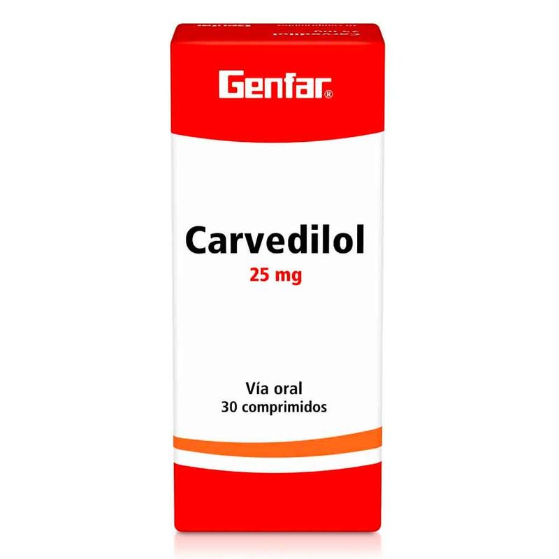 Carvedidol-GENFAR-25mg-x30tabletas_94533
