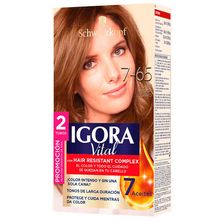 Tinte IGORA vital café moca claro N.° 7.65