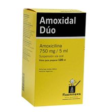 Amoxidal duo SCANDINAVIA suspensión 750 mg x120 ml