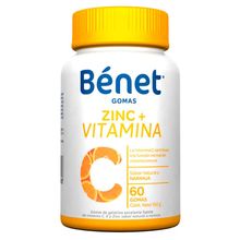 Bénet NUTRESA gomas vitaminas + zinc x60 unds