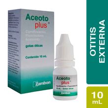 Aceoto plus ZAMBON solución ótica x10 ml