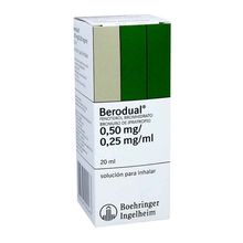 Berodual BOERHINGER solución 0,50mg/20 ml inhalación