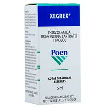 Xegrex POEN solución oftálmica x5 ml