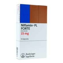 Niflamin pl forte BOERHINGER 15mg x5 cápsulas