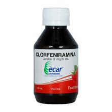 Clorfeniramina ECAR jarabe x 120 ml