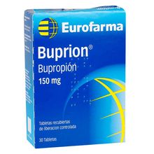 Buprion EUROFARMA 150 mg x30 tabletas