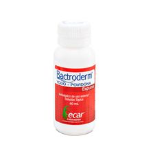 Bactroderm (yodopovidona) ECAR espuma x60 ml