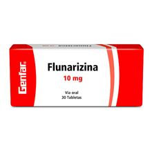 Flunarizina GENFAR 10 mg x30 tabletas