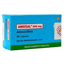 Amoxal GLAXO 500mg x30 cápsulas