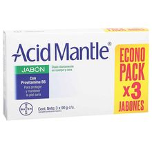 Acid mantle BAYER jabón 3un x90 g c/u