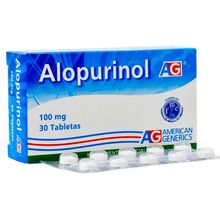 Alopurinol AG 100 mg x30 tabletas