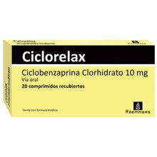 Ciclorelax SCANDINAVIA 10 mg x 20 tabletas