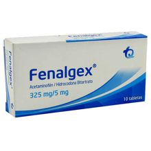 Fenalgex TQ 325mg-5mg x10 tabletas