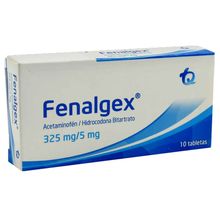 Fenalgex TECNOQUIMICAS 325mg-5mg x10 tabletas