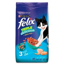 Alimento gato FELIX triple delicious x1500 K