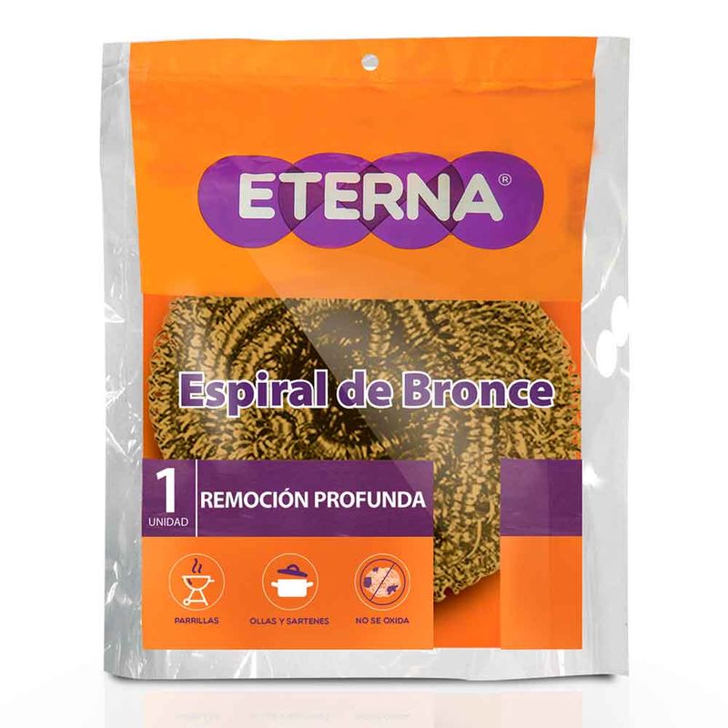 Esponjilla-ETERNA-espiral-bronce-unidad_90316