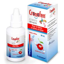 Cronofen NOVAMED 100mg niños gotas x30 ml