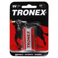 Pila TRONEX 9V cuadrada roja