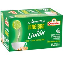 Aromática ORIENTAL jengibre/limón x20 sobres
