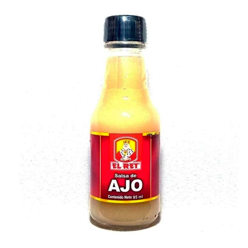 Salsa EL REY ajo x95 ml