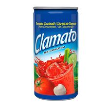 Jugo CLAMATO coctel de tomate x163 ml