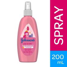 Desenredante JOHNSON & JOHNSON baby spray gotas de brillo x200 ml