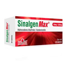 Sinalgen max GRUNENTHAL 10mg-325mg x30 tabletas
