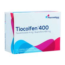 Tiocolfen PHARMETIQUE 400mg x15 cápsulas duras