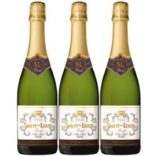 Vino espumoso SAINT LOUIS pague 2 lleve 3 x750 ml c/u