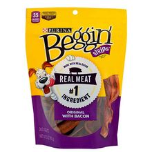 Snack perros BEGGIN strips bacon sabor tocineta x85 g