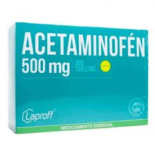 Acetaminofén LAPROFF 500mg x300 tabletas
