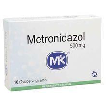 Metronidazol MK 500mg x10 óvulos vaginales