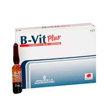 B-vit plus PROCAPS inyectable 6 ampollas x2 ml